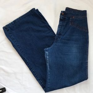 VTG 70s Plush Bottoms Super Wide Bell Bottoms 🇺🇸